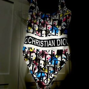 One piece bathing suit